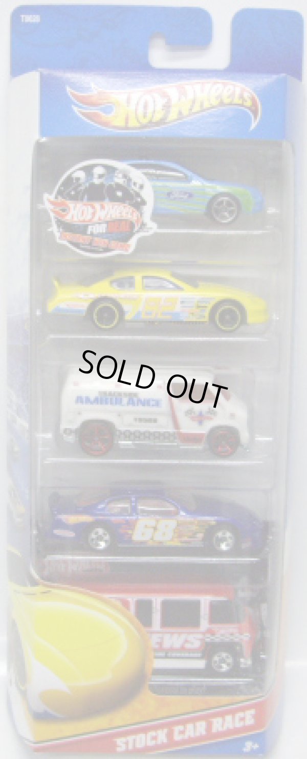 画像1: 2011 5PACK 【STOCK CAR RACE】　Ford Fusion / Dodge Stock Car / Custom '77 Dodge Van / Dodge Stock Car / GMC MOTOR HOME