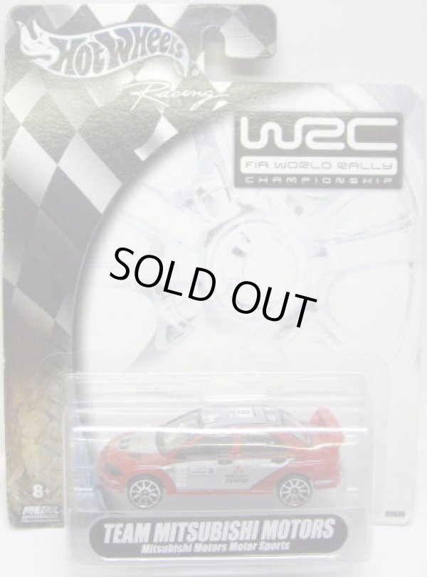 画像1: HOTWHEELS RACING WRC 【TEAM MITSUBISHI MOTORS LANCER EVOLUTION 7】　RED/10SP