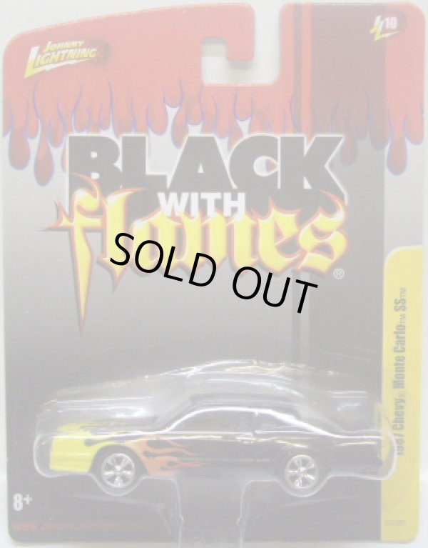 画像1: FOREVER 64 R10 【1987 CHEVY MONTE CARLO SS】BLACK (with FLAMES)