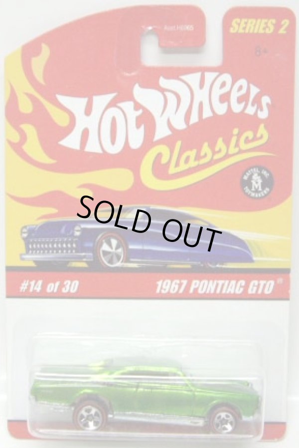 画像1: 2006 CLASSICS SERIES 2 【1967 PONTIAC GTO】　SPEC.GREEN/RL