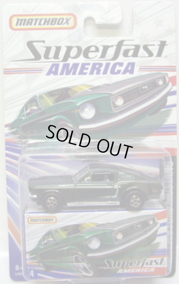 画像1: 2007 SUPERFAST AMERICA 【1968 FORD MUSTANG】　GREEN