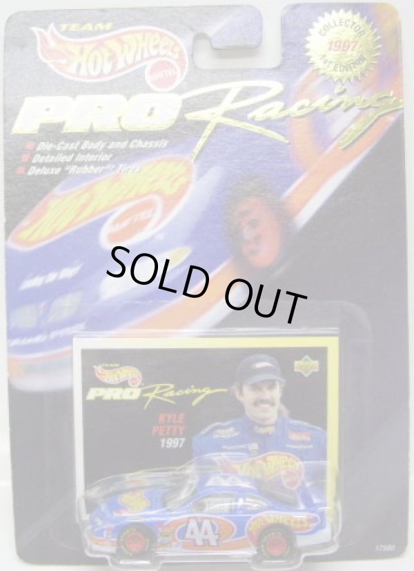 画像1: 1997 HOT WHEELS PRO RACING 【KYLE PETTY #44 TEAM HOT WHEELS PONTIAC GRAND PRIX 】　BLUE/RR