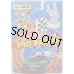 画像: 1993 MATCHBOX LOONEY TUNES PRO RACERS 【DAFFY DUCK / 4X4 OPEN BACK TRUCK】 GREEN