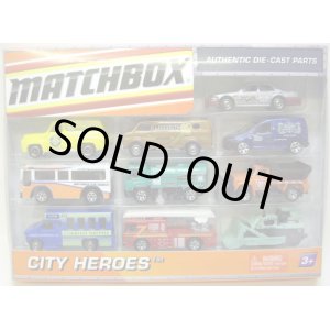 画像: MATCHBOX 10PACK 【CITY HEROES】 (ALL EXCLUSIVE COLORS)