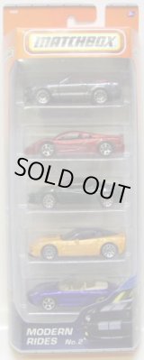 画像: 2010 MATCHBOX 5PACK - MODERN RIDES No.2 【2007 Ford Shelby GT500/Volkswagen W12 Concept/Lotus Evora/Corvette ZR-1/Porsche 911 Carrera Cabriolet】