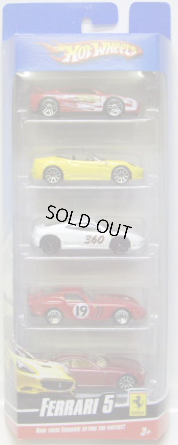 画像1: 2010 5PACK 【FERRARI 5】　Ferrari 355 Challenge / Ferrari California / Ferrari 360 Modena / Ferrari 250 GTO / Ferrari 612 Scaglietti