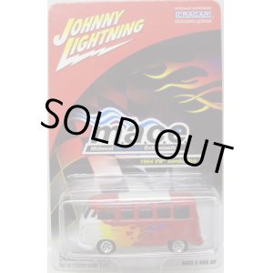 画像: JOHNNY LIGHTNING M.A.C.E. EXCLUSIVE 【1964 VW SAMBA BUS】 RED-WHITE/RR