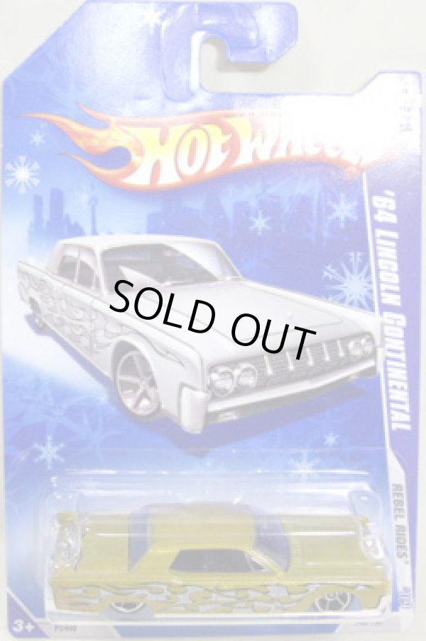 画像1: TARGET EXCLUSIVE SNOW FLAKE CARD 【'64 LINCOLN CONTINENTAL】　YELLOWGOLD/O5