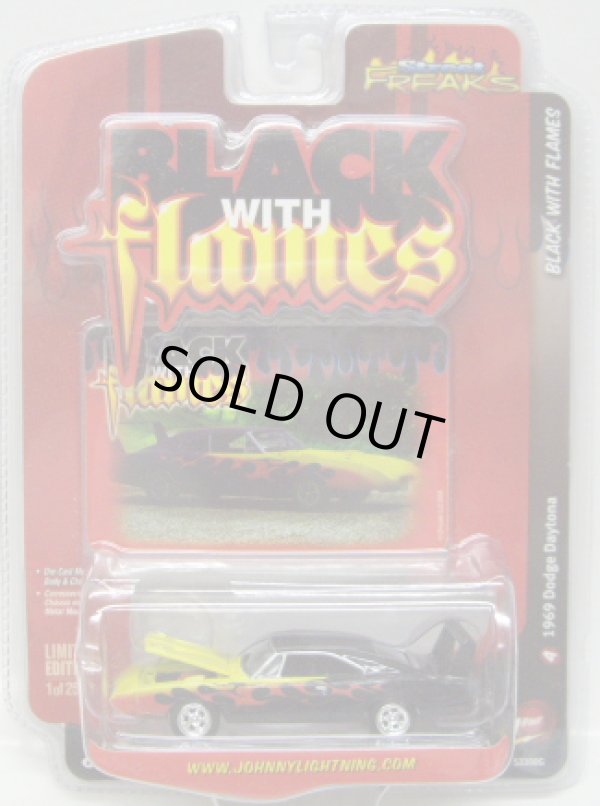 画像1: LIMITED EDITION -STREET FREAKS BLACK WITH FLAMES! 【1969 DODGE DAYTONA】　BLACK