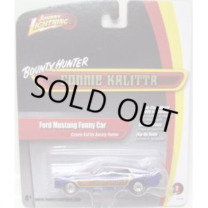 画像: JOHNNY LIGHTNING 2.0  R7 【"CONNIE KALITTA BOUNTY HUNTER" FORD MUSTANG FUNNY CAR】  BLUE/RR