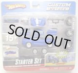 画像: 1/50 CUSTOM MOTORS STARTER SET 【GT RACER】 BLUE 　