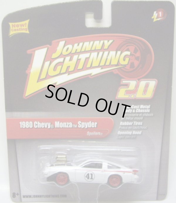 画像1: JOHNNY LIGHTNING 2.0  【1980 CHEVY MONZA SPYDER】 WHITE/RR