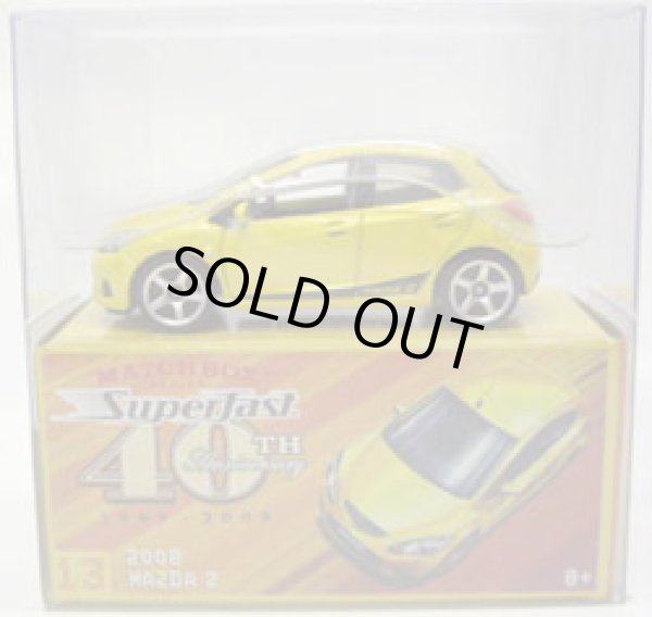 画像1: SUPERFAST 40TH ANNIVERSARY 【2008 MAZDA 2 (DEMIO)】　YELLOW