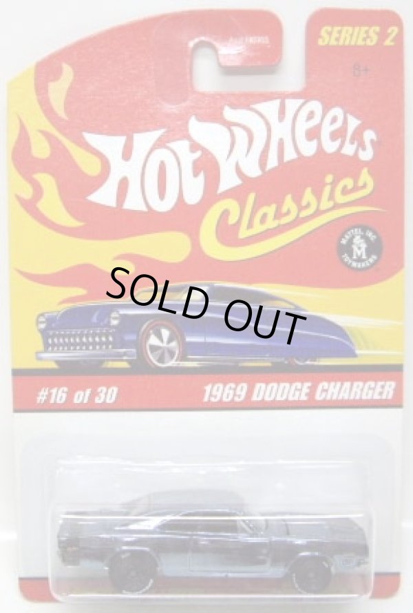 画像1: 2006 CLASSICS SERIES 2 【1969 DODGE CHARGER】　SPEC.STEEL BLUE/5SP (BLACK LINE)