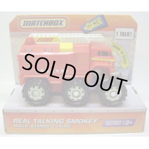 画像: 1/50 ROCKY & FRIENDS TRUCKS 【REAL TALKING SMOKEY】 RED (ボタンを押すと立ち上がってしゃべります）