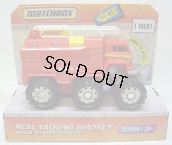 画像1: 1/50 ROCKY & FRIENDS TRUCKS 【REAL TALKING SMOKEY】 RED (ボタンを押すと立ち上がってしゃべります）