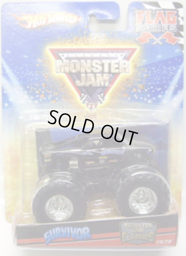 画像1: 2010 MONSTER JAM FLAG SERIES 【SURVIVOR (MONSTER JAM CLASSICS)】　BLACK