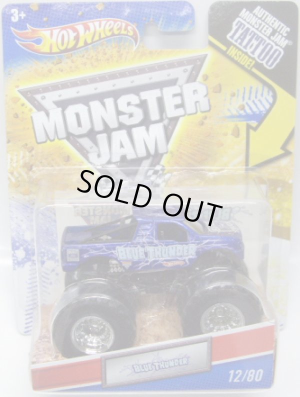 画像1: 2011 MONSTER JAM INSIDE TATTOO 【BLUE THUNDER】　BLUE