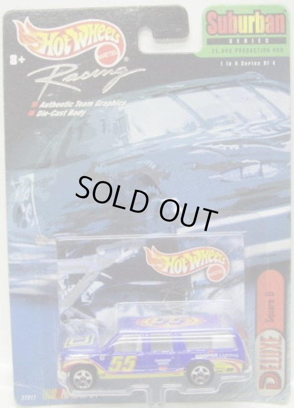 画像1: 2000 HOT WHEELS RACING SUBURBAN SERIES【#55 TEAM SQUARE D CHEVY SUBURBAN】　BLUE/5SP