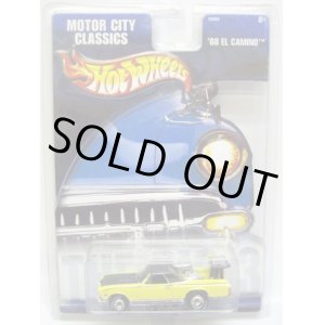 画像: 2002 WALMART EXCLUSIVE MOTOR CITY CLASSICS 【'68 EL CAMINO】 YELLOW/RR