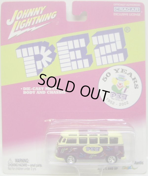 画像1: LIMITED EDITION - PEZ 【50TH ANNIVERSARY VW BUS】　LIGHT YELLOW-PURPLE