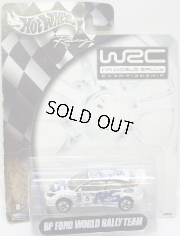 画像1: HOTWHEELS RACING WRC 【BP FORD WORLD RALLY TEAM FOCUS】　WHITE/5SP