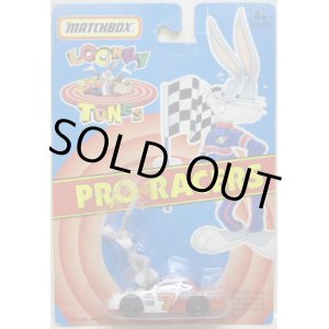 画像: 1993 MATCHBOX LOONEY TUNES PRO RACERS 【BUGS BUNNY / CHEVROLET LUMINA】 WHITE