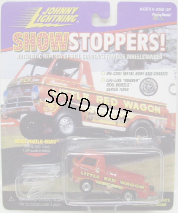 画像1: SHOW STOPPERS! 【BILL "MAVERICK" GOLDEN'S 1988 LITTLE RED WAGON (1965 DODGE A-100 PICKUP)】　ENAMEL RED/RR