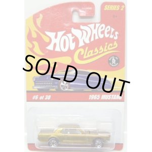 画像: 2006 CLASSICS SERIES 2 【1965 MUSTANG】　SPEC.GOLD/7SP (BLACK STRIPES) (RLC EXCLUSIVE)