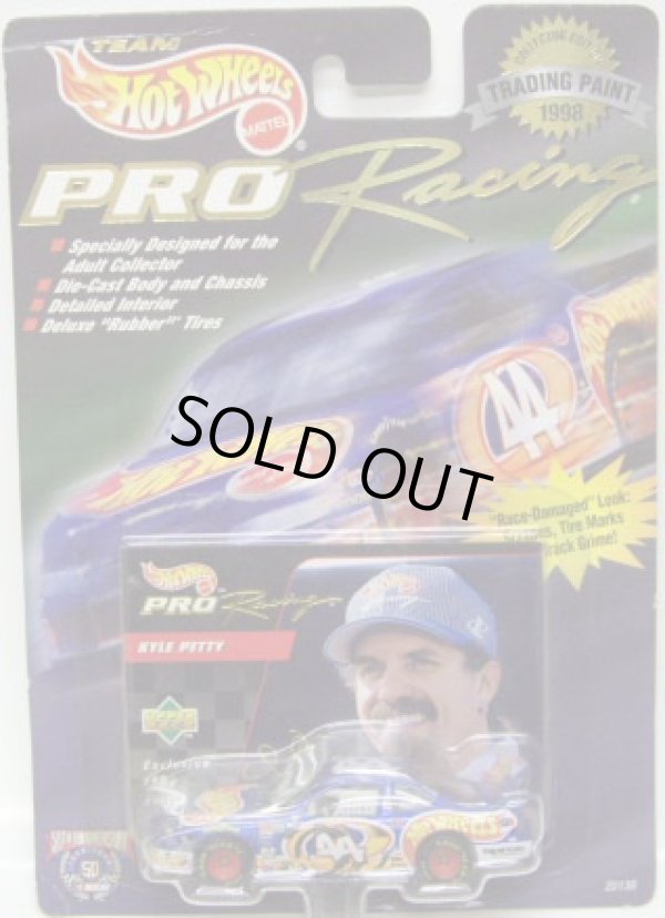 画像1: 1998 HOT WHEELS PRO RACING 【KYLE PETTY #44 TEAM HOT WHEELS PONTIAC GRAND PRIX (TRADING PAINT)】　BLUE/RR