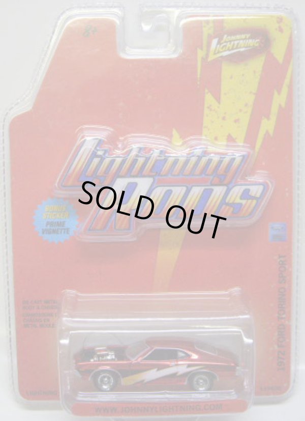 画像1: LIMITED EDITION -LIGHTNING RODS R3 【1972 FORD TORINO SPORT】　CHROME RED (with STICKER)