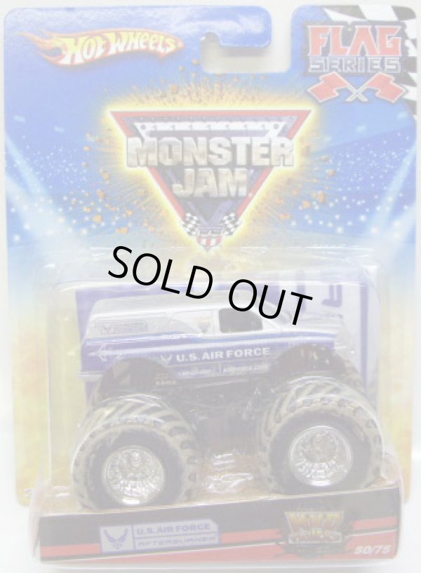 画像1: 2010 MONSTER JAM FLAG SERIES 【U.S. AIR FORCE AFTERBURNER】 SILVER