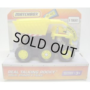 画像: 1/50 ROCKY & FRIENDS TRUCKS 【REAL TALKING ROCKY】 YELLOW (ボタンを押すと立ち上がってしゃべります）