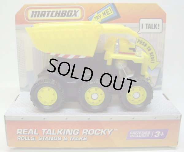 画像1: 1/50 ROCKY & FRIENDS TRUCKS 【REAL TALKING ROCKY】 YELLOW (ボタンを押すと立ち上がってしゃべります）