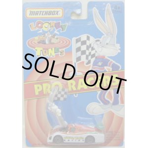 画像: 1993 MATCHBOX LOONEY TUNES PRO RACERS 【BUGS BUNNY / GROUP "C" RACER】 WHITE