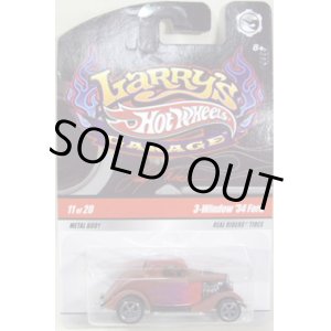 画像: 20009 LARRY'S GARAGE 【3-WINDOW '34 FORD】　FLAT BROWN/RR