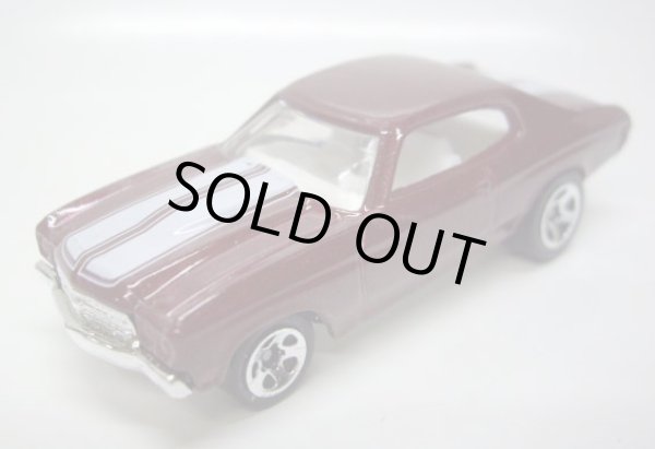 画像1: LOOSE - 2007 WALMART SINCE'68 SET 【'70 CHEVELLE SS】 MAROON/5SP