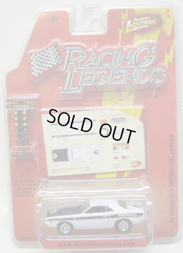 画像1: LIMITED EDITION -RACING LEGENDS R2 【SCHUMACHER DODGE CHALLENGER】　WHITE