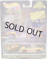 画像: 1998 HOT WHEELS PRO RACING PIT CREW 【TEAM HOT WHEELS KYLE PETTY/PONTIAC GRAND PRIX and TOOL BOX】　GOLD/RR (SPECIAL EDITION)