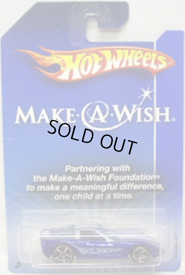 画像1: 2007 MAKE A WISH EXCLUSIVE 【C6 CORVETTE】　MET.BLUE/O5