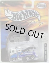 画像: 2001 HOT WHEELS RACING TREASURE HUNT 【DAYTONA SPEEDWAY / RIG WRECKER】　WHITE/RR