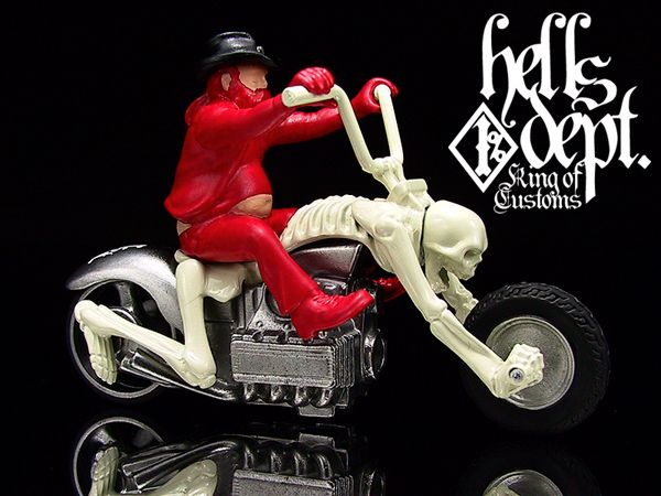 画像: HELLS DEPT 2012 【BONE SHAKER AFTER 40 YEAR (完成品）】 REDバージョンのご予約を開始致しました。