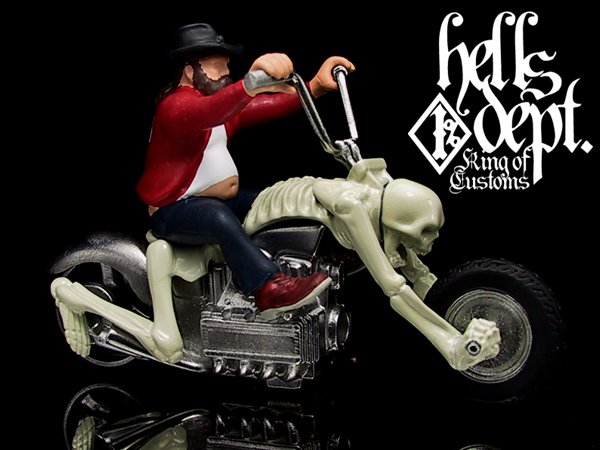 画像: HELLS DEPT 2012 【BONE SHAKER AFTER 40 YEAR " J.D.C.13 the Ride 2012 lil isle"(完成品）】のご予約を開始致しました。