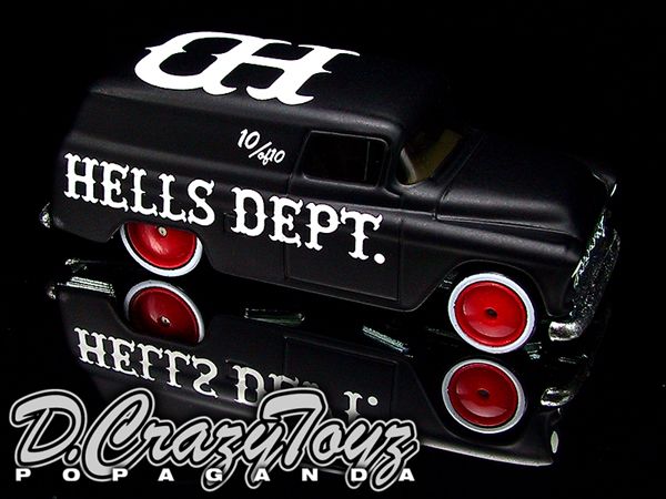 画像: HELLS DEPT 【'55 Chevy Panel "Mushroom cloud"（完成品）】のご予約を開始致しました。