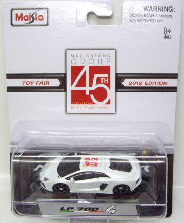 画像: MAISTO 2012 TOY FAIR 【LAMBORGHINI AVENTADOR LP 700-4】が再入荷致しました。