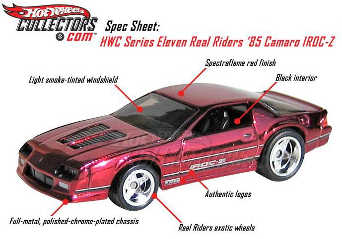 画像: RLC REAL RIDERS 【'85 CAMARO IROC-Z】のご予約を開始致しました。