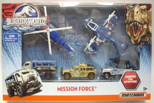 画像: MATCHBOX "JURASSIC WORLD" 【MISSION FORCE 5PACK 】を更新致しました。