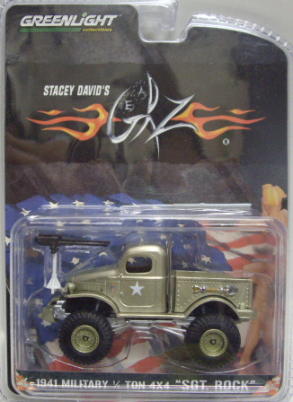 画像: GREENLIGHT HOBBY EXCLUSIVE【STACEY DAVID'S 1941 MILITARY 1/2 TON 4X4 "SGT.ROCK"】を更新致しました。