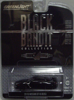 画像: GREENLIGHT BLACK BANDIT SERIES13 【2015 NISSAN GT-R (R35)】が再入荷致しました。