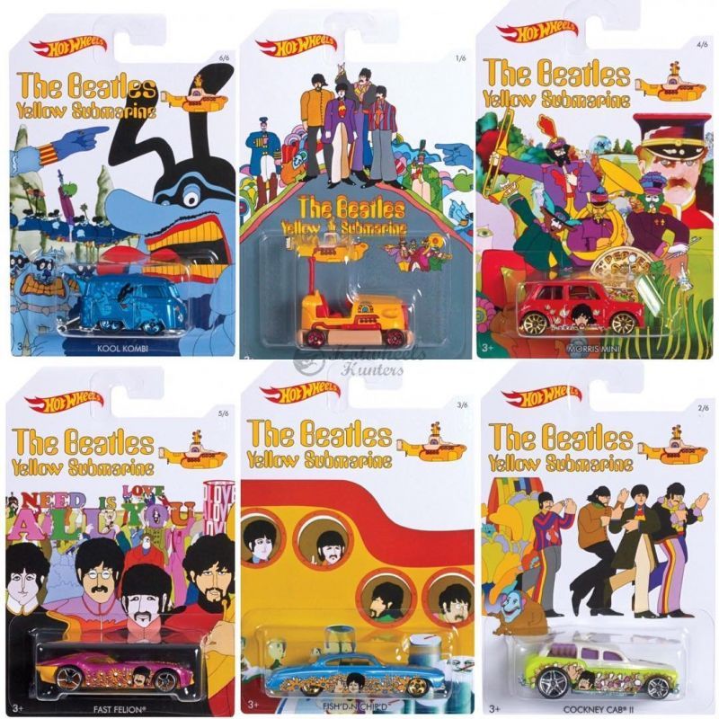 画像: HW BEATLES YELLOW SUBMARINE 【6種セット】のご予約を開始致しました。